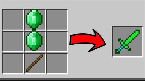 Minecraft Emerald Sword