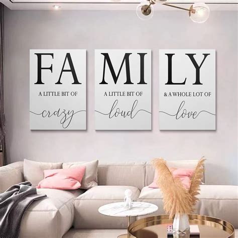 Family Photo Wall Arrangements