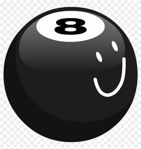 Bfb - Battle For Bfdi 8 Ball - Free Transparent PNG Clipart Images Download