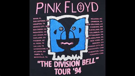 Pink Floyd The Division Bell Tour (FULL TOUR ALL SONGS PLAYED) - YouTube