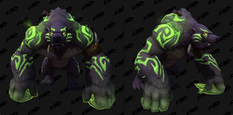 Any transmog idea to match the mage tower bear form? : Transmogrification