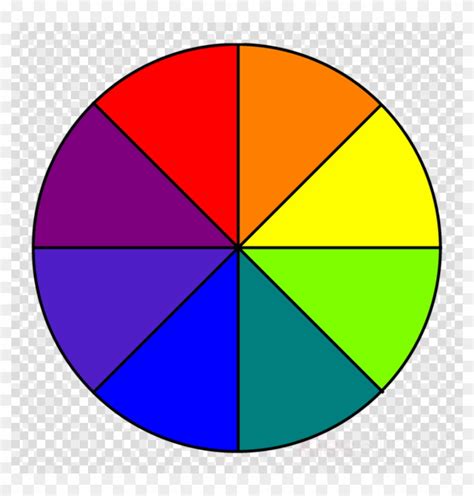 8 Color Wheel Clipart Color Wheel Complementary Colors - 8 Color Wheel ...