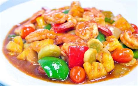 Resep Udang Asam Manis Pedas Saus Tiram - Ivan Runa