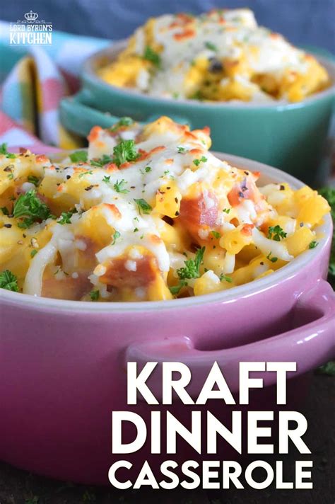 Kraft Dinner Casserole - Lord Byron's Kitchen