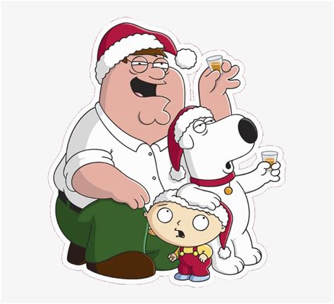 Family Guy Stewie Griffin Brian Griffin Peter Griffin - Christmas Day ...