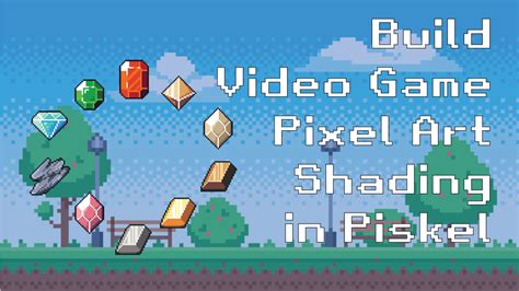 Build Video Game Pixel Art Shading In Piskel | Mammoth Interactive