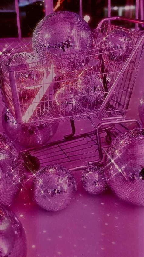 Download Hot Pink Aesthetic Shopping Cart Wallpaper | Wallpapers.com