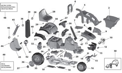 Peg-perego Iged1064 - Parts for Power Wheels