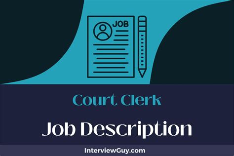 Court Clerk Job Description [Updated for 2025]