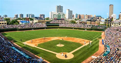 Wrigley Field (Home of Chicago Cubs) - Chicago IL | Wrigley field, Wrigley field chicago, Wrigley