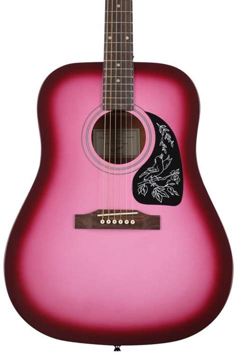 Epiphone Starling Acoustic Guitar - Hot Pink Pearl | Sweetwater