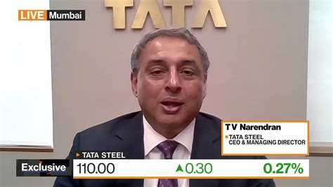 Tata Steel's Narendran On Steel Industry Outlook | Flipboard