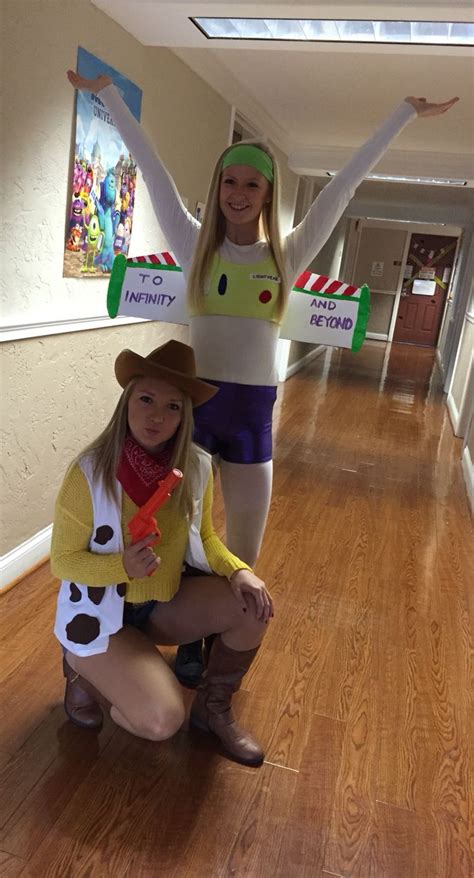 Cute diy buzz and woody costumes!!! | Trio halloween costumes ...