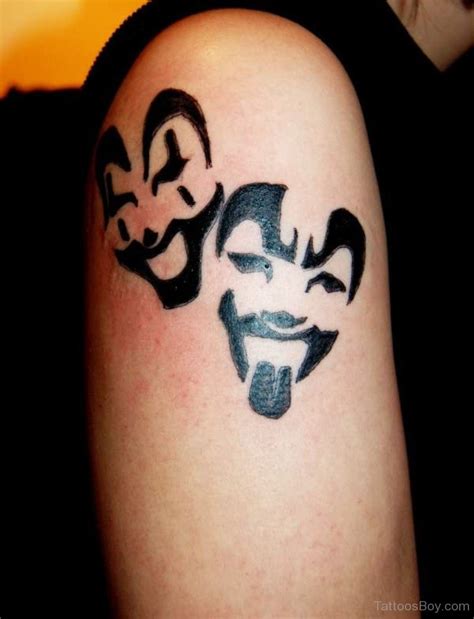 Black ICP Tattoo On Shoulder - Tattoos Designs