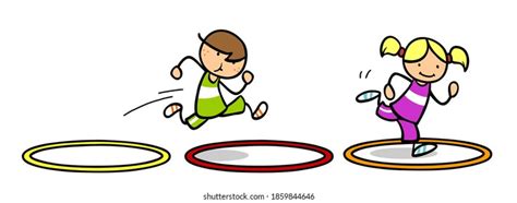 63 Kids On Obstacle Course Stock Illustrations, Images & Vectors ...