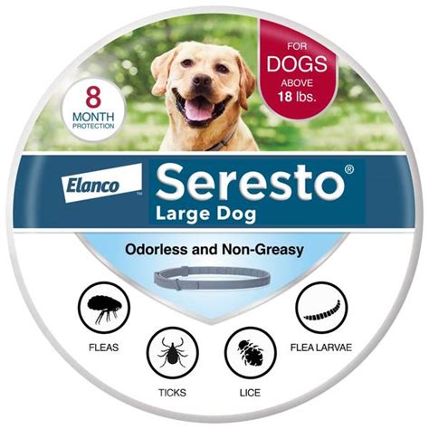 Bayer Seresto Flea and Tick Dog Collar, Large Breeds - 9579607 | Blain's Farm & Fleet