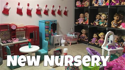 BABY ALIVE NEW NURSERY TOUR! HUGE Change! - YouTube