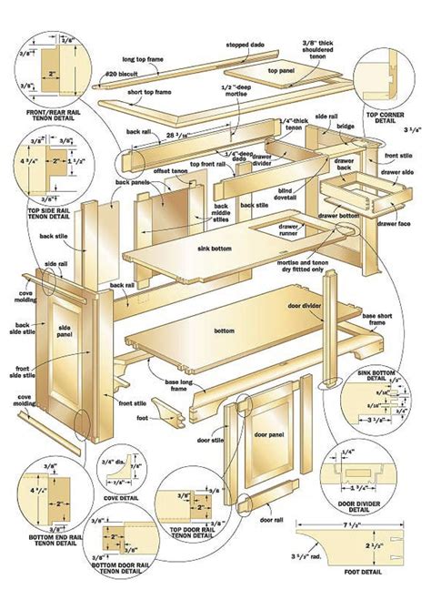 Woodworking plans for craft storage ~ Chairs with Character