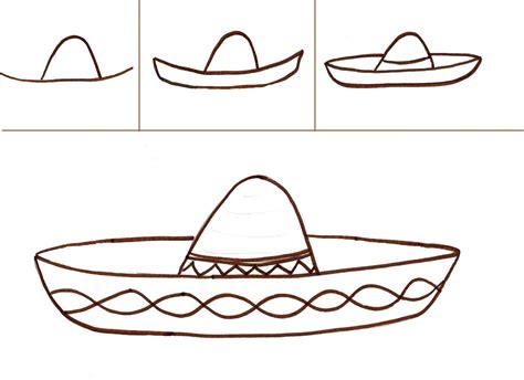 Mexican Sombrero Drawing at GetDrawings | Free download