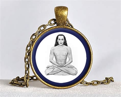 BABAJI PENDANT Paramahansa Yogananda Jewelry SRF Gurus | Etsy