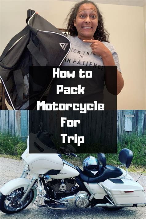 The ultimate motorcycle trip packing list ride to food – Artofit