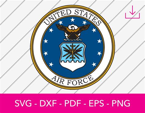 US Air Force Logo Svg Air Force Badge Svg Air Force Seal - Etsy