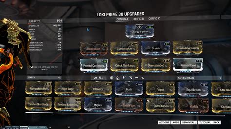 Loki Prime Build Suggestions - Players helping Players - Warframe Forums