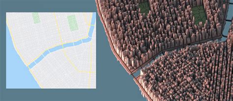 My map generator now lets you download your cities as a 3D model so you ...