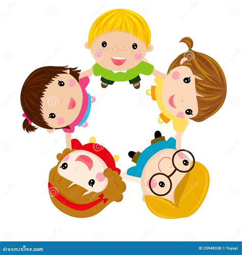 A Group of Friends Holding Hands Stock Vector - Illustration of icon ...