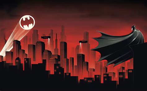 3840x2400 Batman The Animated Series Red World 4k 4K ,HD 4k Wallpapers,Images,Backgrounds,Photos ...