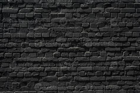 Black Brick Wall Texture