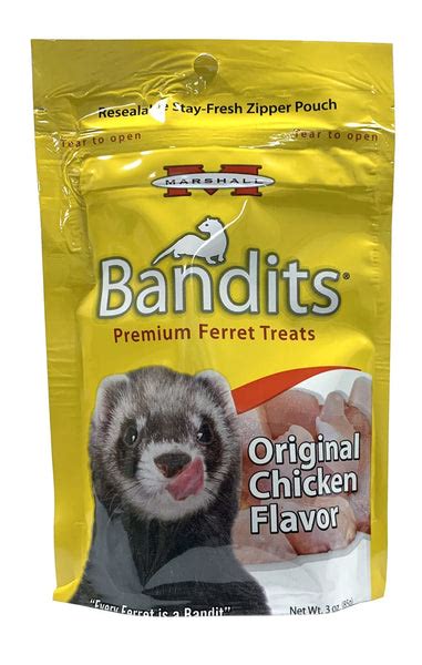 Bandits Ferret Treats - Chicken – Ferret Depot