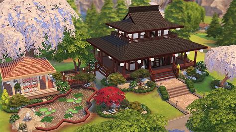 Japanese Inspired Tiny House The Sims 4 In 2021 Sims House Sims | Porn ...