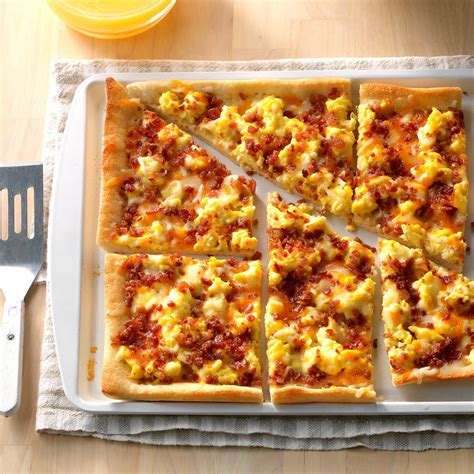 Bacon Breakfast Pizza Recipe: How to Make It | Taste of Home