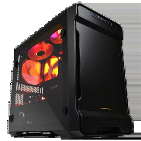 PHANTEKS 215PTG Mini-ITX RGB computer case (ITX motherboard / 280 water cooled / long graphics ...