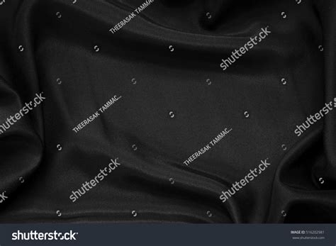 Black Silk Fabric Background Stock Photo 516202981 | Shutterstock