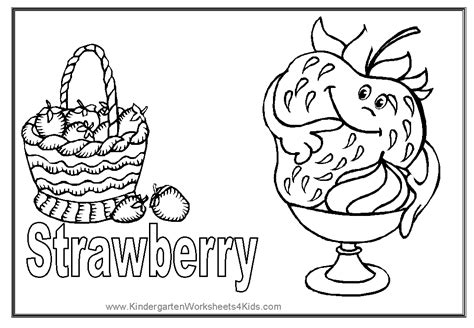 Fruit Coloring Pages