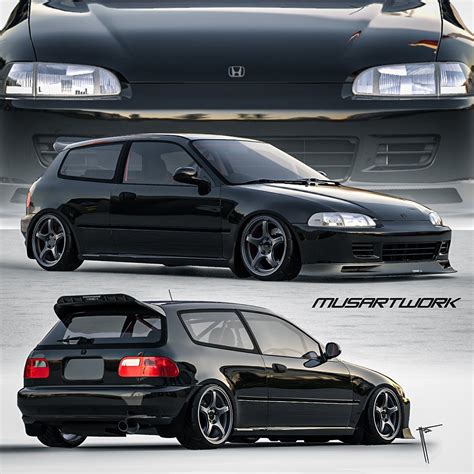 Real vs Imaginary, Pick Your 1980s or 1990s Honda Civic Hatchback Custom Poison - autoevolution