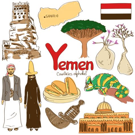 Yemen Culture Map - KidsPressMagazine.com