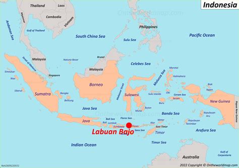 Labuan Bajo Map