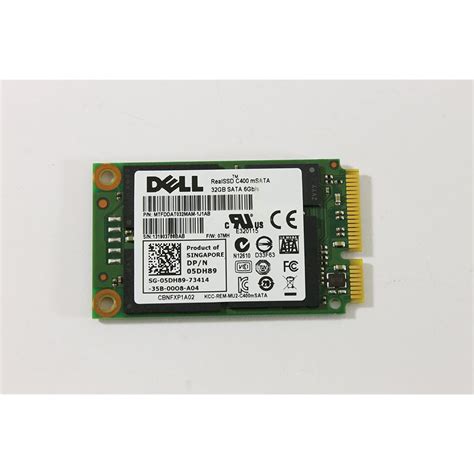 Dell 5DH89 CBNFXP1A02 PCIe mSATA SSD 32GB Dell Laptop Hard Drive XPS L521X - Walmart.com ...