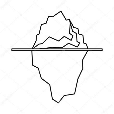 Iceberg Drawing at GetDrawings | Free download