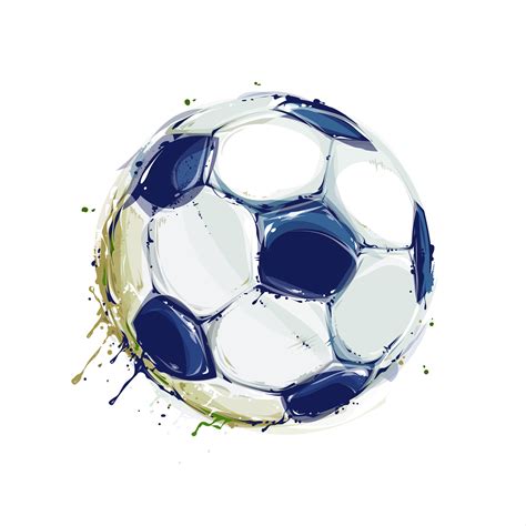 Grunge Soccer Ball 330379 Vector Art at Vecteezy