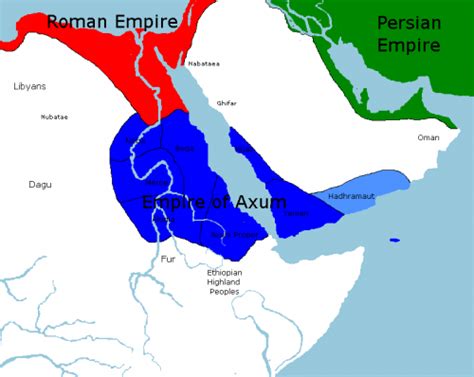 Axum Map Africa