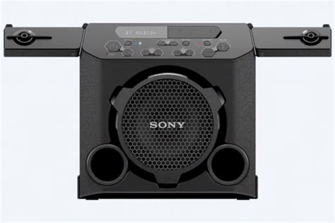 Sony's new Bluetooth party speaker has its own cup holders