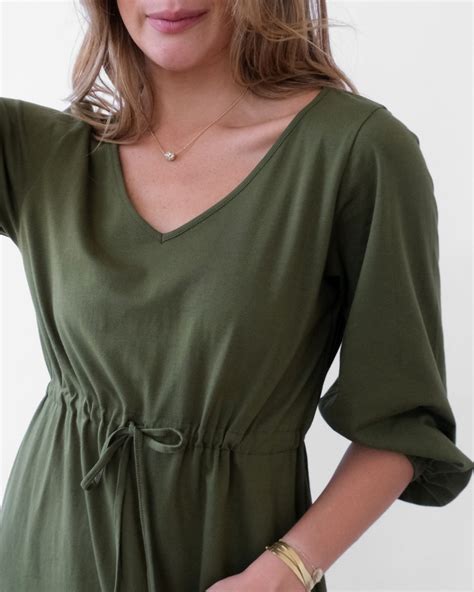 MARIGOLD dress in Olive – Elegantees