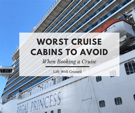 17 Worst Cruise Ship Cabins to Avoid - Life Well Cruised