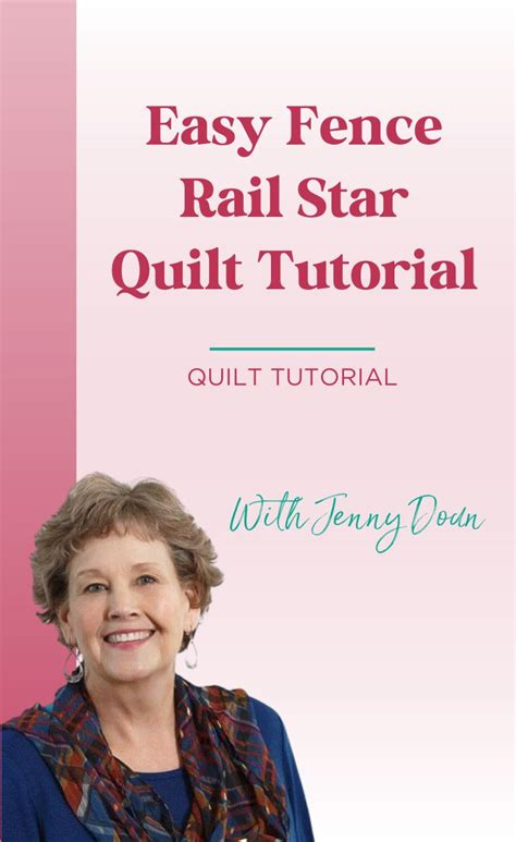 Easy Fence Rail Star Quilt Using Jelly Roll | Quilting Tutorial | Missouri Star… in 2023 ...