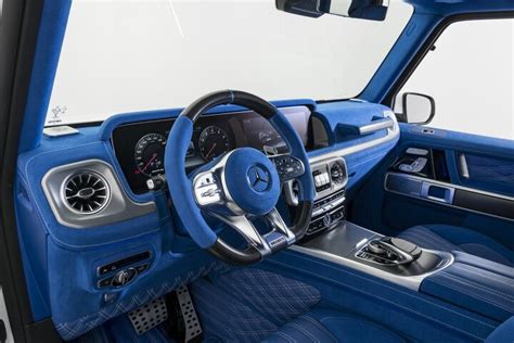 There is Nothing More Blue Than This G63 AMG Interior | AutoGuide.com