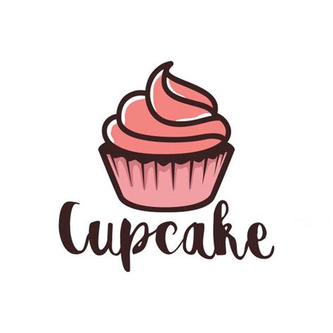 Cupcake Logo Design | Cupcake logo, Cupcake logo design, Cupcake vector